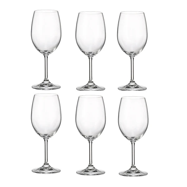 Set 6 Copas de Vino WINDSOR de Vidrio 210ml Nadir 78280200760552 Nadir