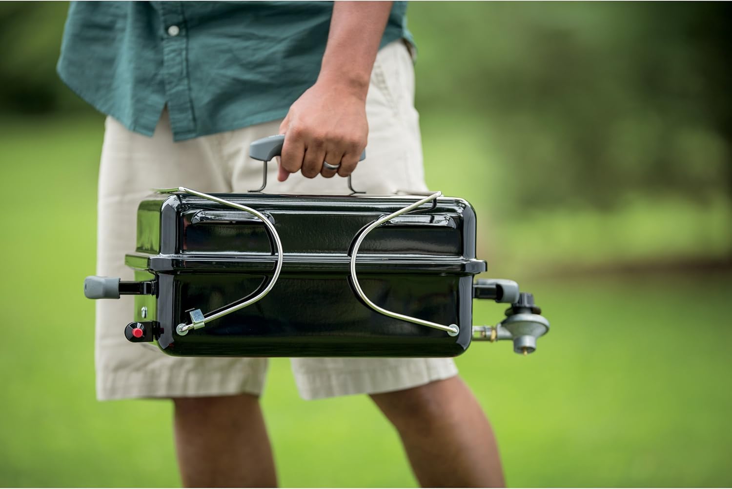 Asador a Gas Go-Anywhere 41x26cm Weber 1141001 BBQ.