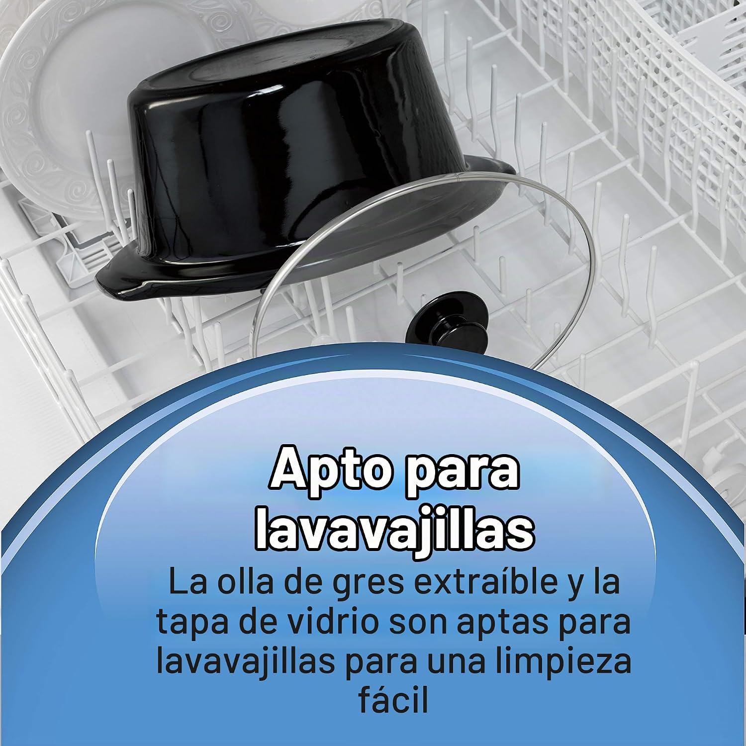 Olla de Cocción Lenta Hamilton Beach HB33231 – 3 Qt / 2.8 L
