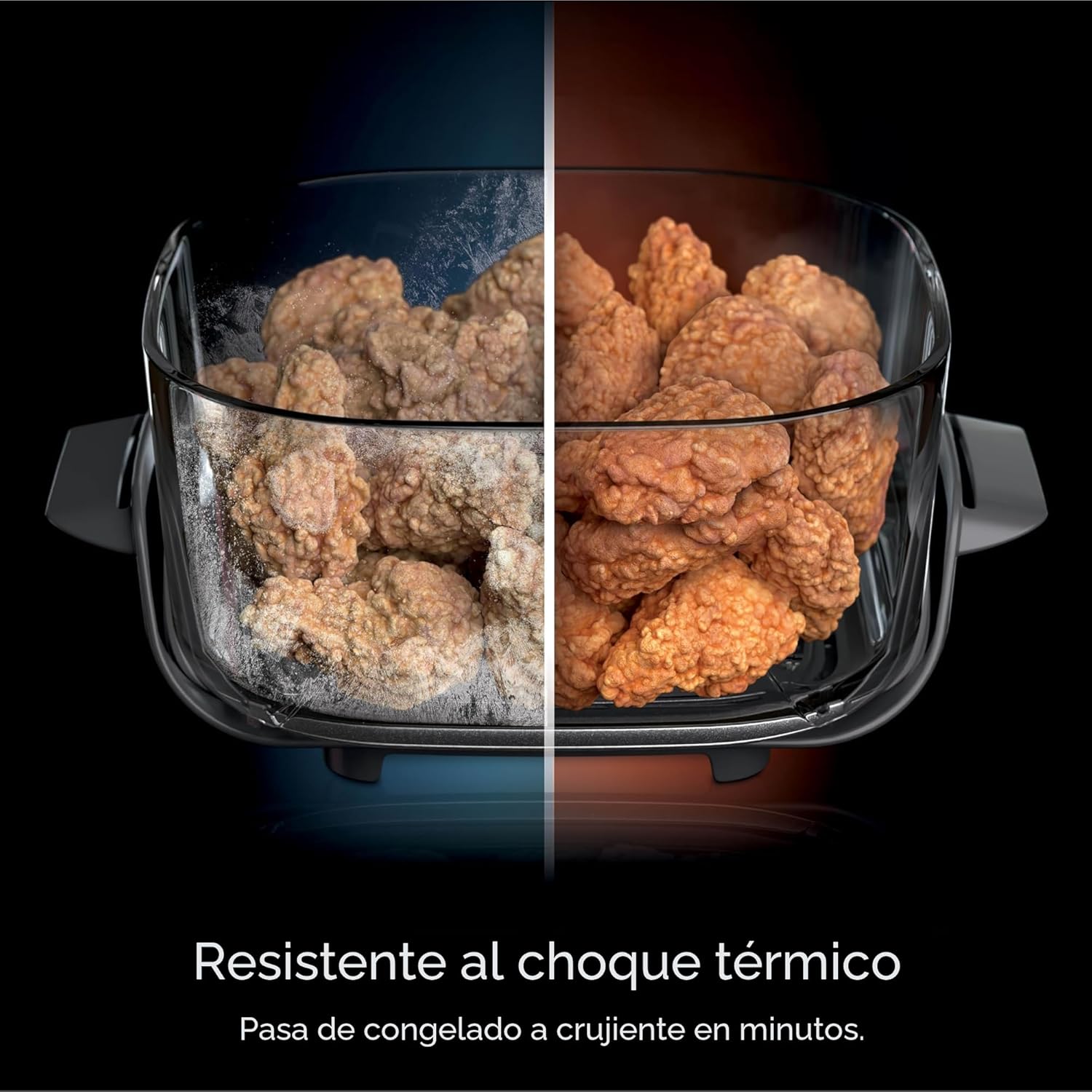 Freidora de Aire Crispi Pro 4 en 1 Portátil Ninja Stone FN101ST