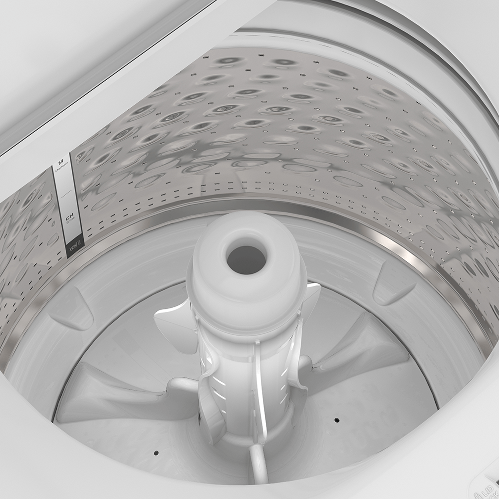Lavadora Automática Whirlpool 8MWTW1713MJQ 17 kg Carga Superior con Xpert System, Agitador Single Action y Tina de Acero Inoxidable