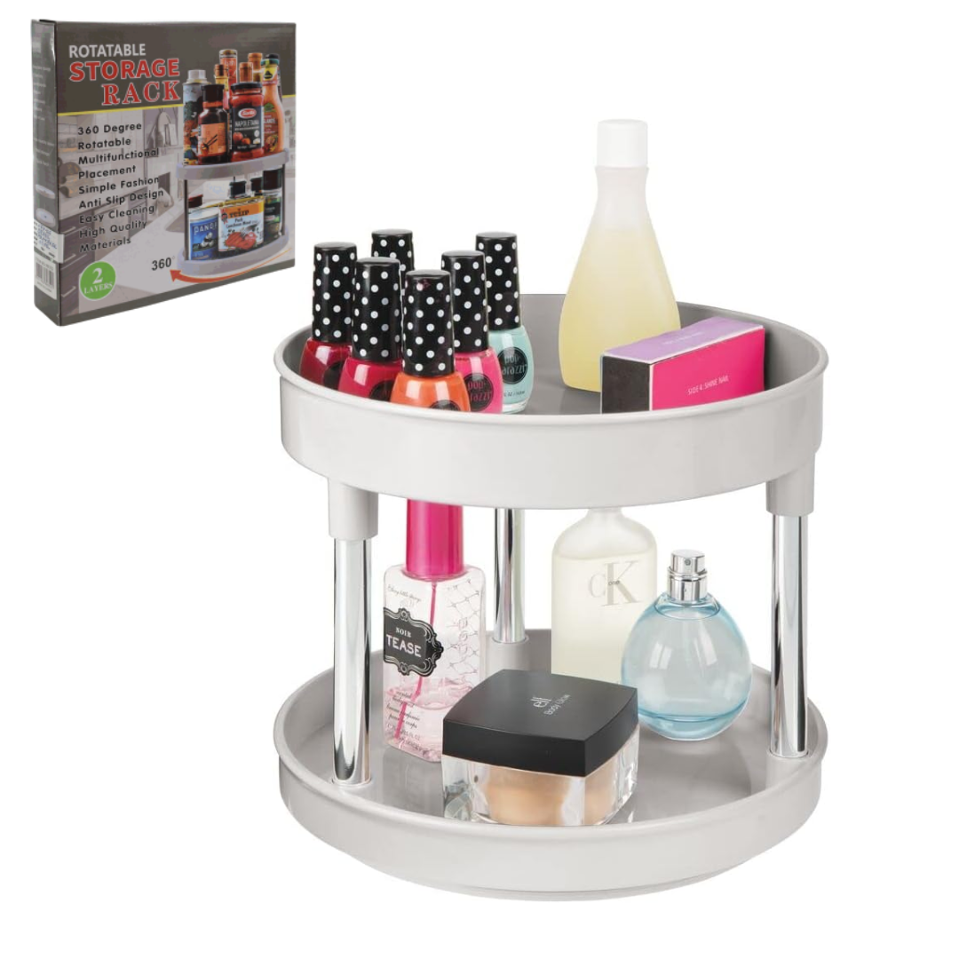 Organizador Plástico de 2 Niveles Multifuncional 89352