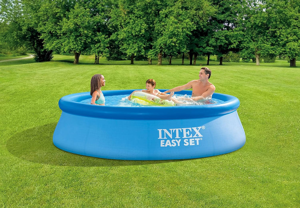 Piscina Inflable Easy Set 10pies x 30plg Set con Bomba de Filtro de Cartucho Intex 28121