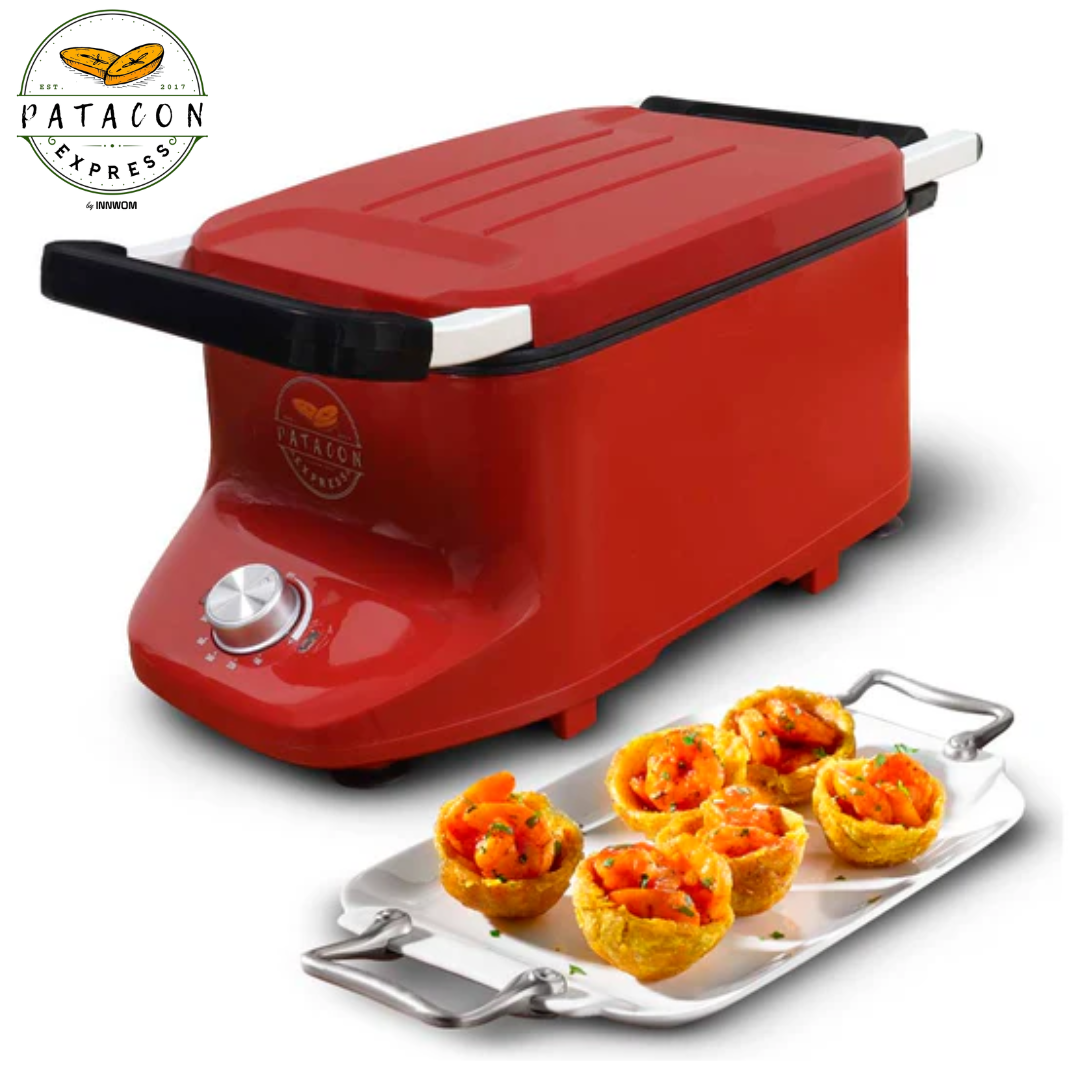 Pataconera Multifuncional Eléctrica 6 en 1 Capacidad 1 Litro Patacon Express PE1026 Freidora.