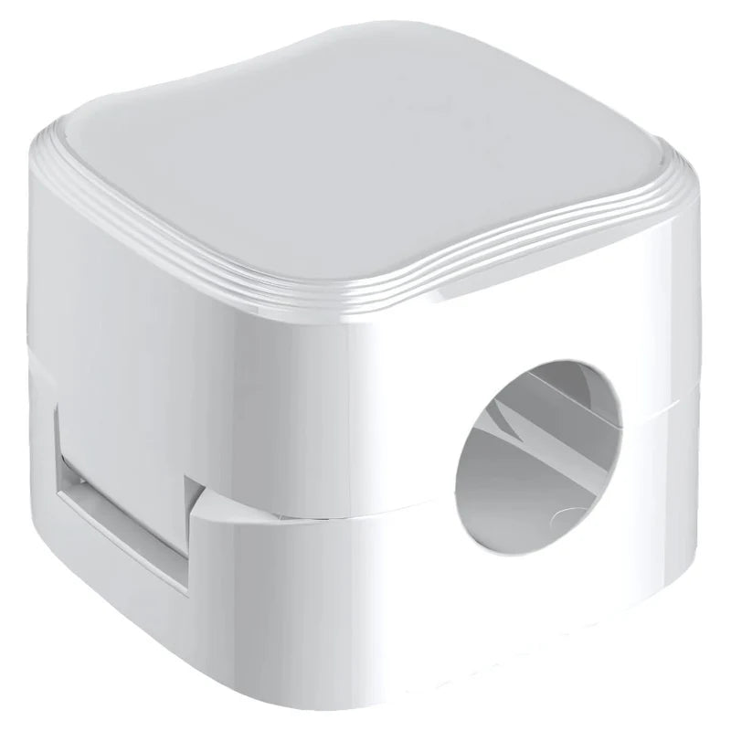 Clip Organizador Magnético Para Cables Cargador Celular (Unidad) Color Blanco. Autoadesivo AB285 Selecto