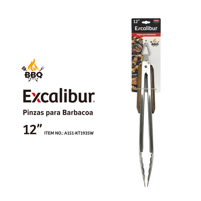 Tenazas para Barbacoa de 12" Excalibur A151-KT1935W