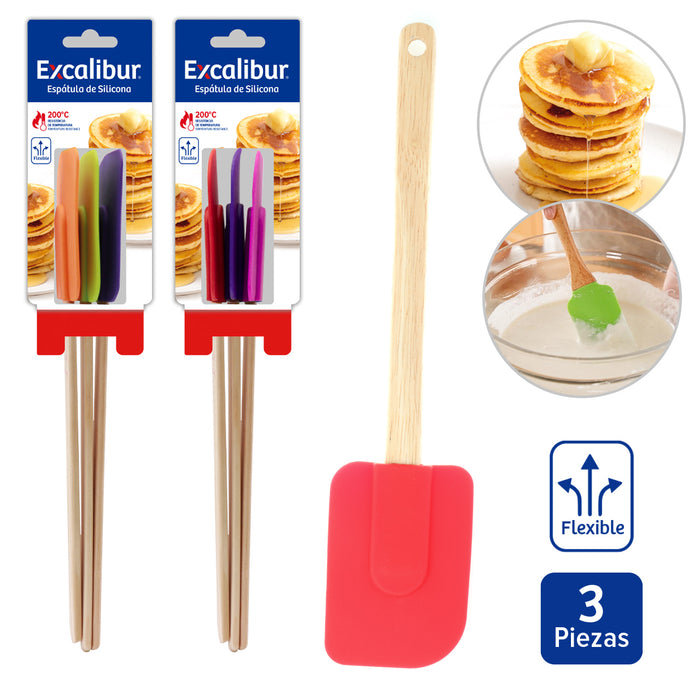 Set de 3 Espátulas Miserable Excalibur A151-KT2119