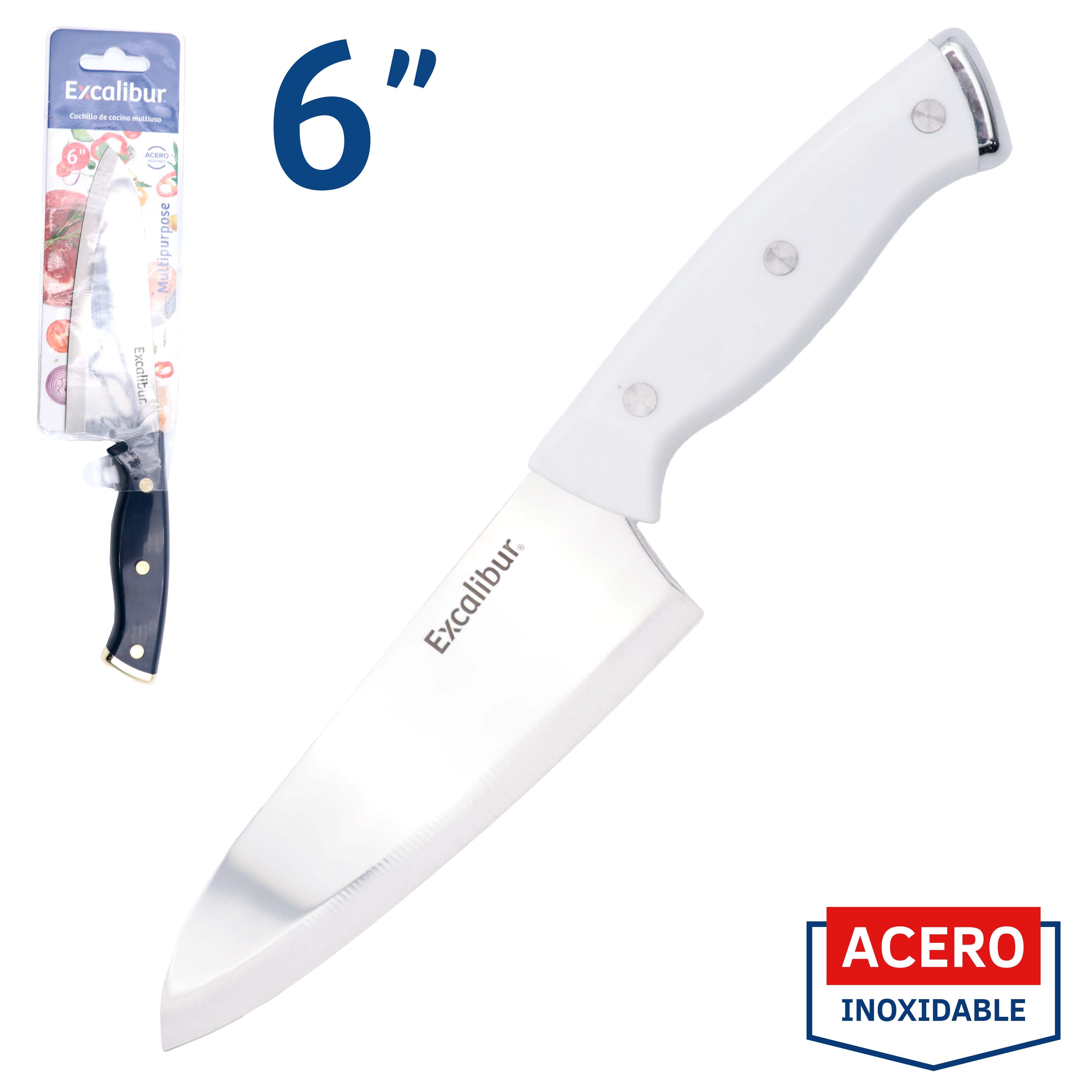 Cuchillo de Acero Inoxidable 6" Excalibur A151-SKF115-6