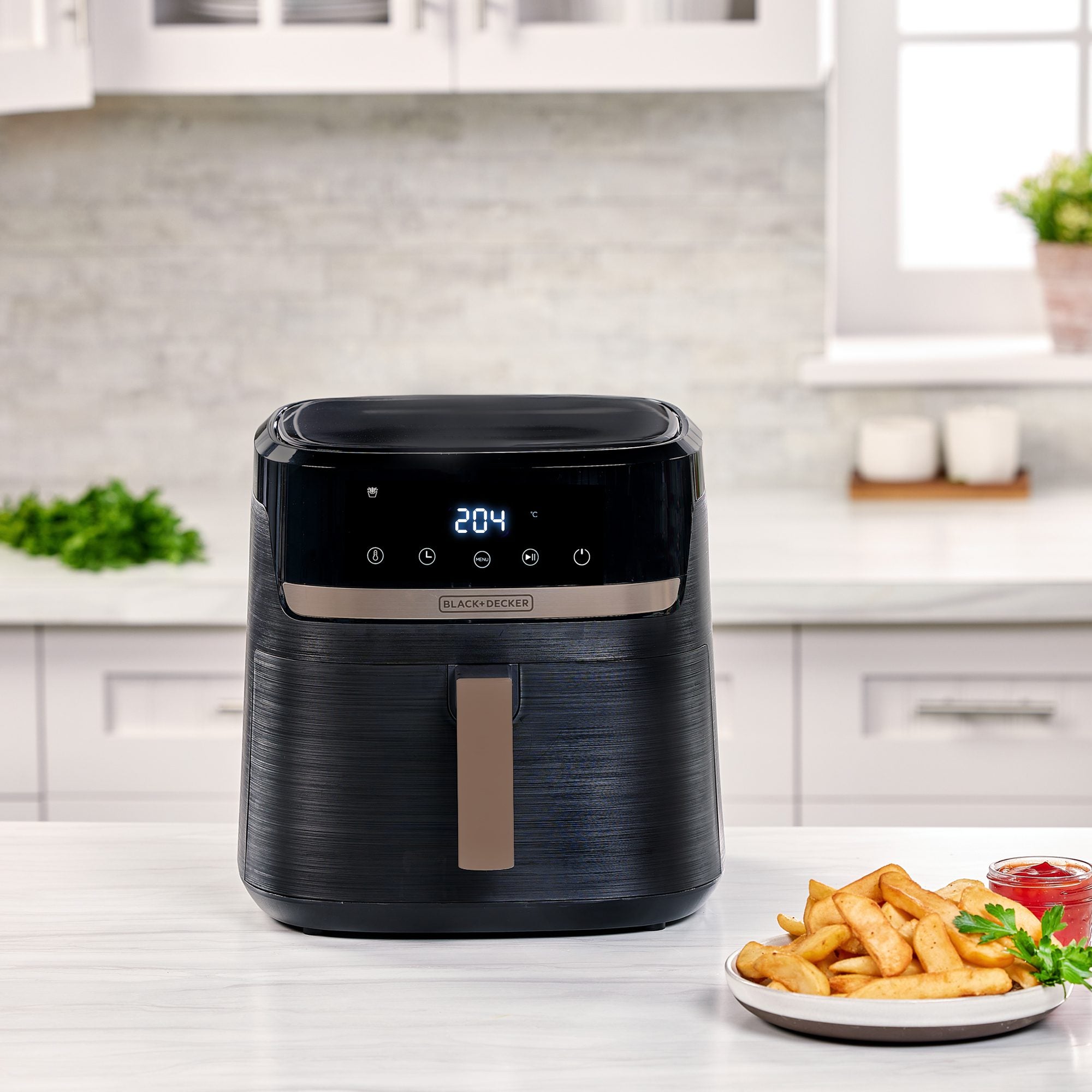 Freidora de Aire 8L Purifry 9 Funciones en 1 Black and Decker AFBD82-1BDLA