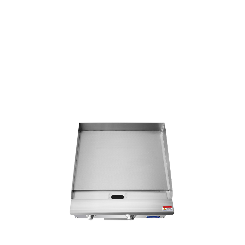 (PP) Plancha Industrial a Gas de 24"/60cm con Control Manual, 60,000 BTU – Acero Inoxidable Atosa ATMG-24