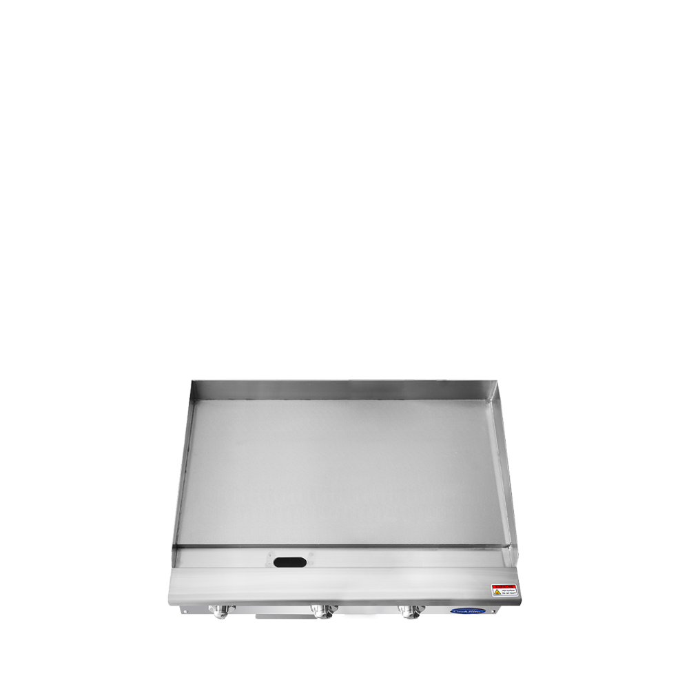 (PP) Plancha Industrial a Gas de 36"/90cm con Control Manual, 90,000 BTU – Acero Inoxidable Atosa ATMG-36