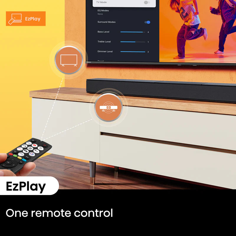 Barra de Sonido Todo en Uno 2.1 Canales con Subwoofer 240W Dolby Digital Bluetooth Hisense A620