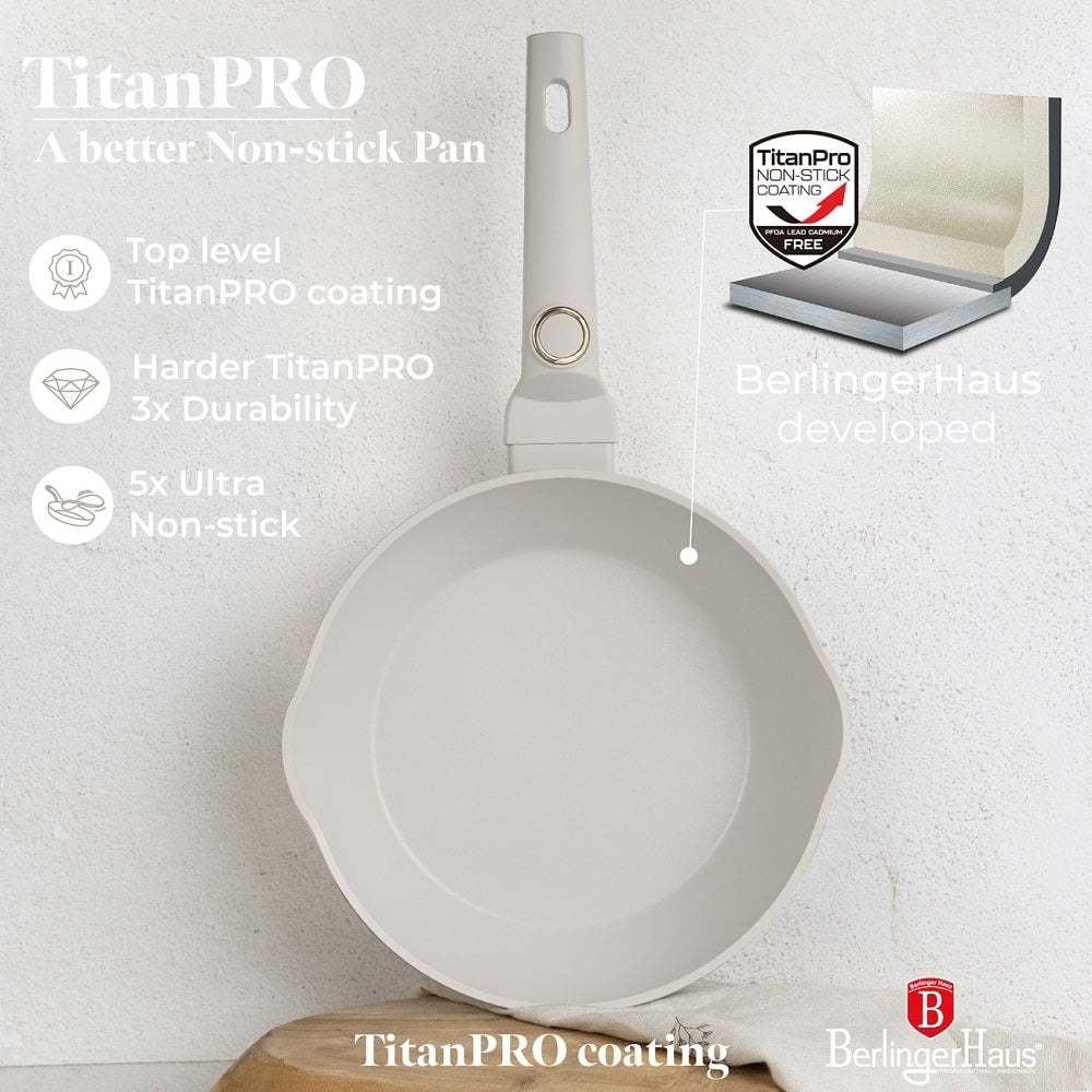 Sartén Hondo Antiadherente Sahara 24cm Berlinger Haus BH-8060