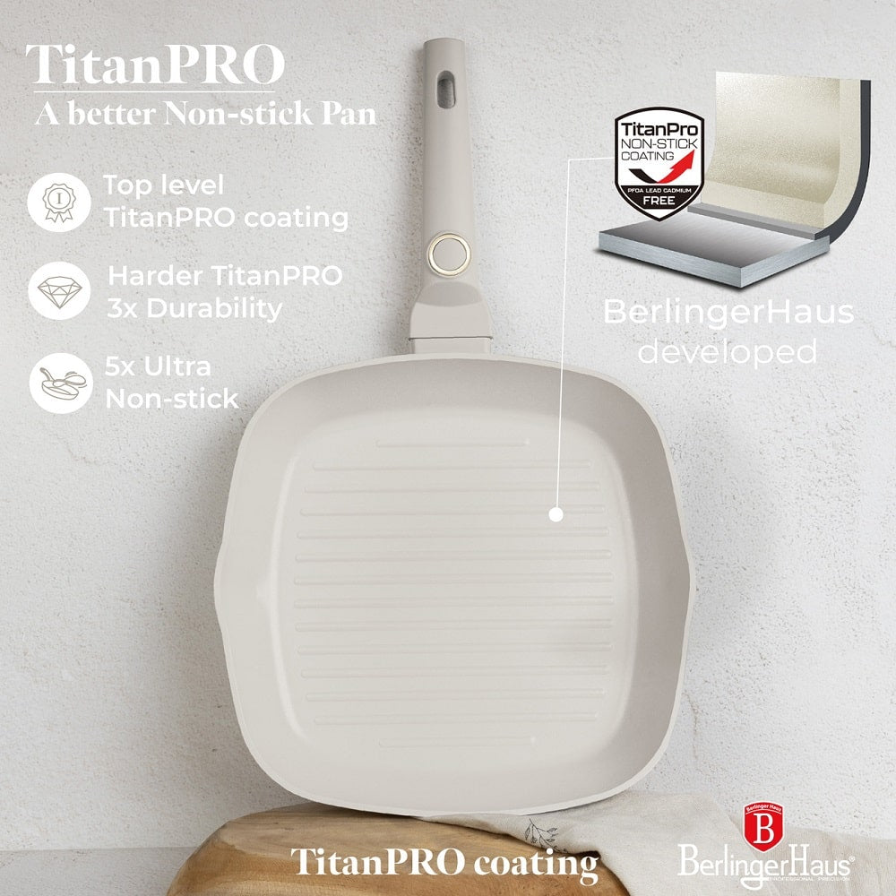 Sartén Grill Antiadherente de 28cm Sahara Berlinger Haus BH-8066