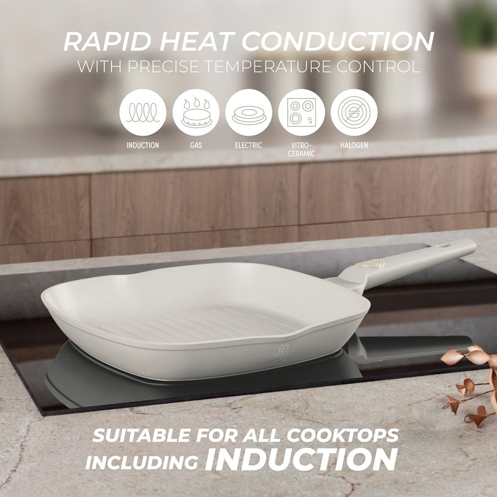 Sartén Grill Antiadherente de 28cm Sahara Berlinger Haus BH-8066