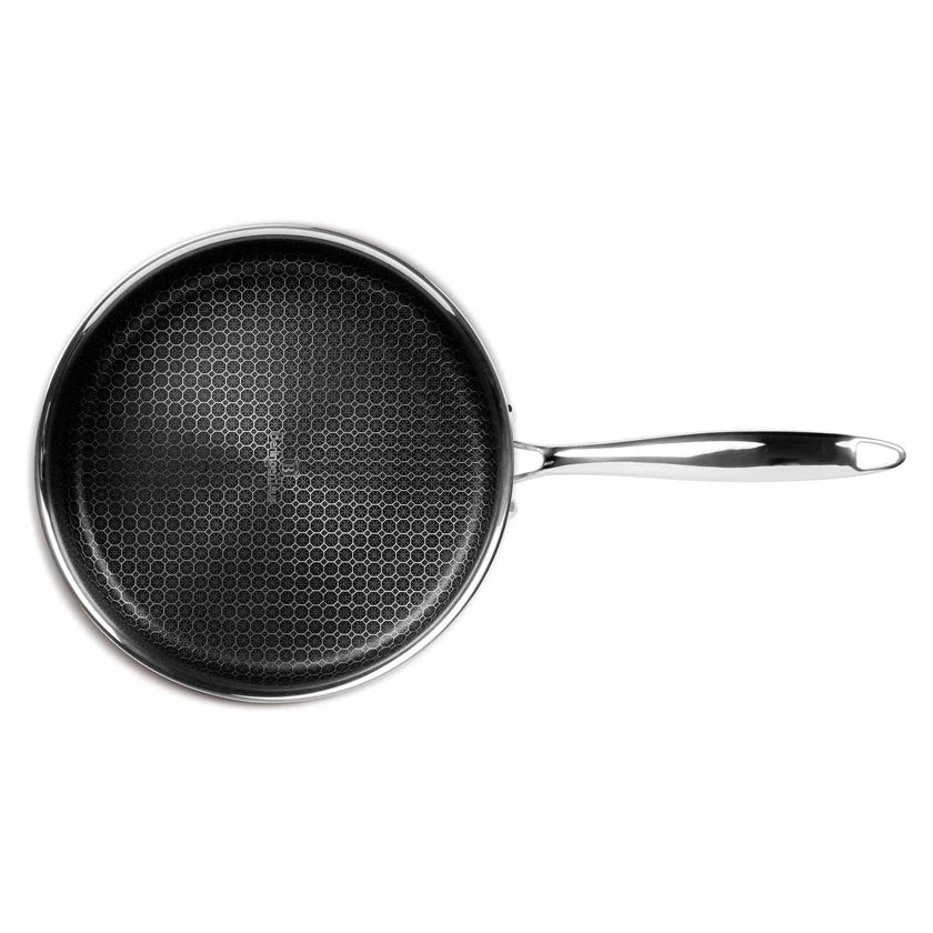 (LLEGANDO 16 DE ENERO) Sartén Hondo de Acero Inoxidable con Tapa de Vidrio 24cm Berlinger Haus