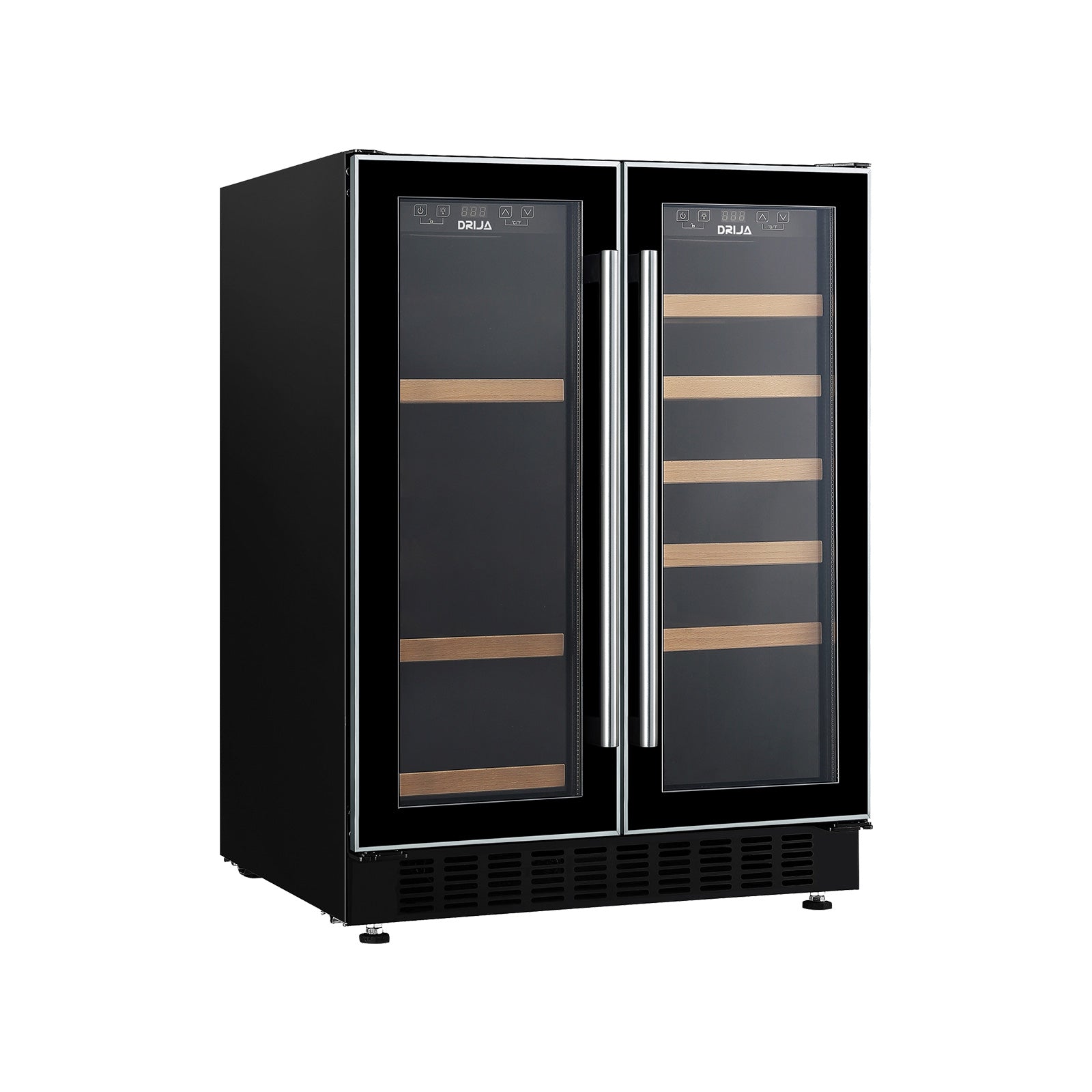 (POR PEDIDO) Vinera Empotrable Doble Zona 63 Latas / 20 Botellas 120L Inverter Bere 20 Drija