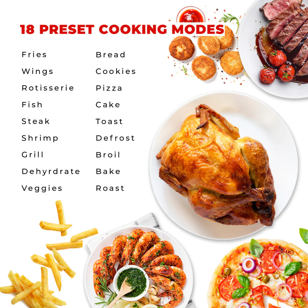 Horno Freidora de Aire Cuckoo CAFO-A2601S 26 Litros | Air Fryer Oven Multifuncional Coreano
