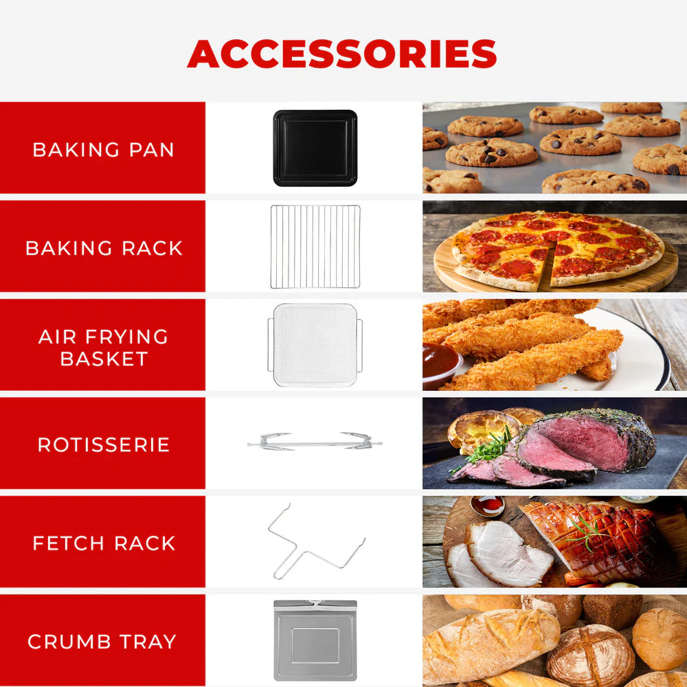 Horno Freidora de Aire Cuckoo CAFO-A2601S 26 Litros | Air Fryer Oven Multifuncional Coreano