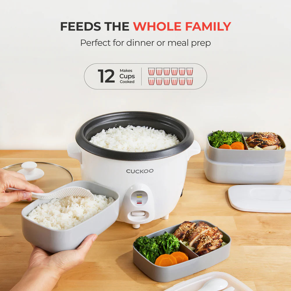 Olla Arrocera Cuckoo CR-0601C 6 Tazas | Rice Cooker Coreana Multifuncional