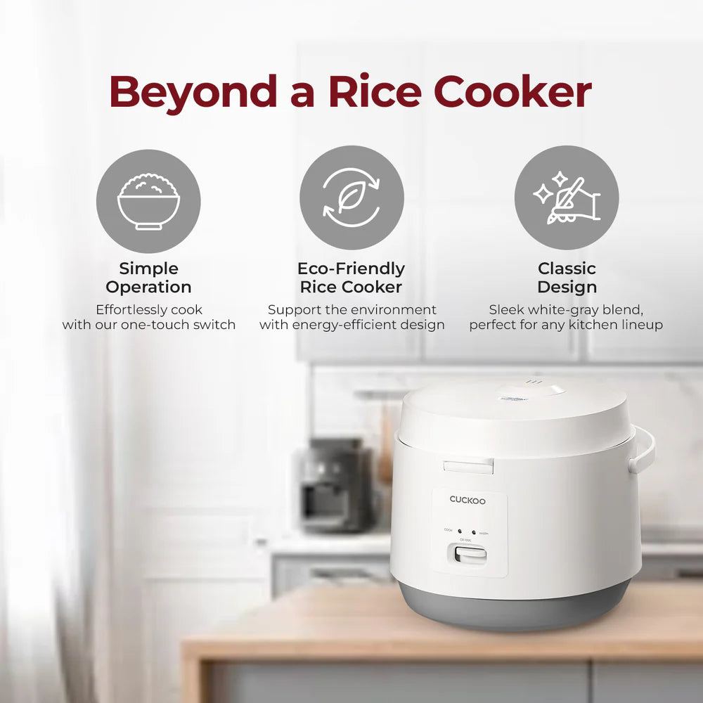 Olla Arrocera Cuckoo CR-1095 10 Tazas | Rice Cooker Coreana Multifuncional