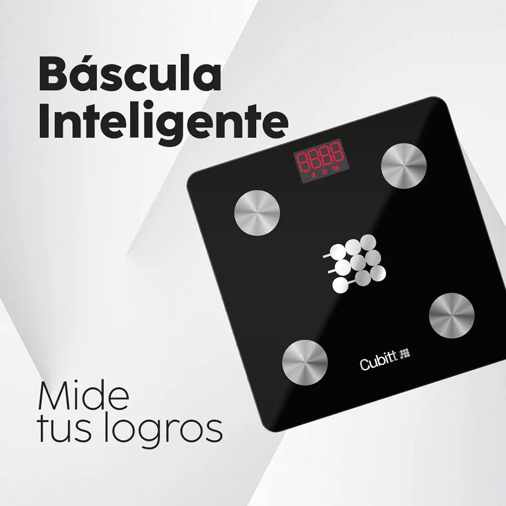 Báscula Balanza Pesa Corporal Inteligente Cubitt | Análisis Corporal Completo | CT-SCALE