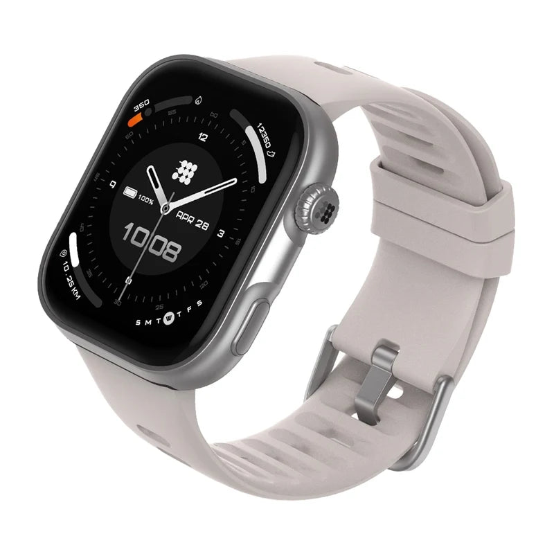 Smartwatch Reloj Inteligente Cubitt VIVA 2 Wolf Gray con Pantalla AMOLED 1.85", Llamadas Bluetooth y VITA AI CT-VIVA2-8