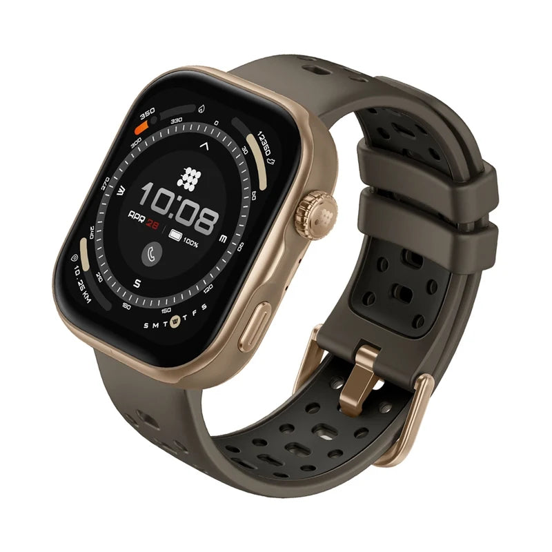 Smartwatch Reloj Inteligente Cubitt VIVA Pro 2 Mocha Brown con GPS Integrado, Pantalla AMOLED 1.85" y VITA AI CT-VIVAP2-9