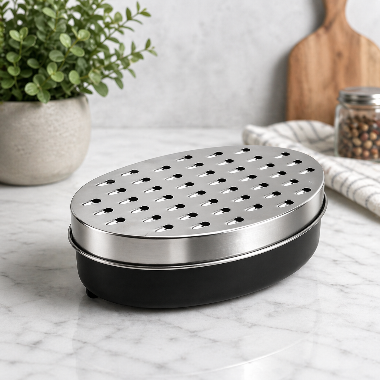 (LLEGANDO 5 DE MAYO) Rallador de Queso o Vegetales con Vasija PKU911