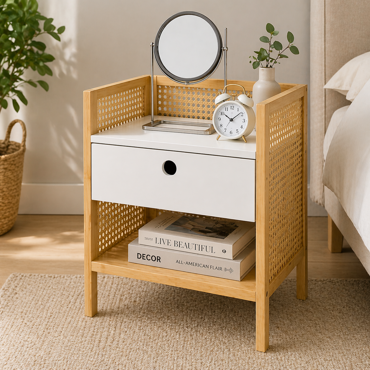 Mueble Gavetero Auxiliar Mesa de Noche STUDIO-1059