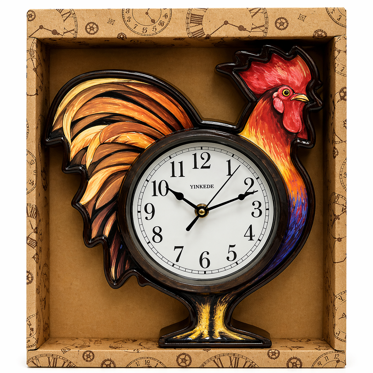 (LLEGANDO 5 DE MAYO) Reloj de Pared Diseño Gallo MC30-123-1