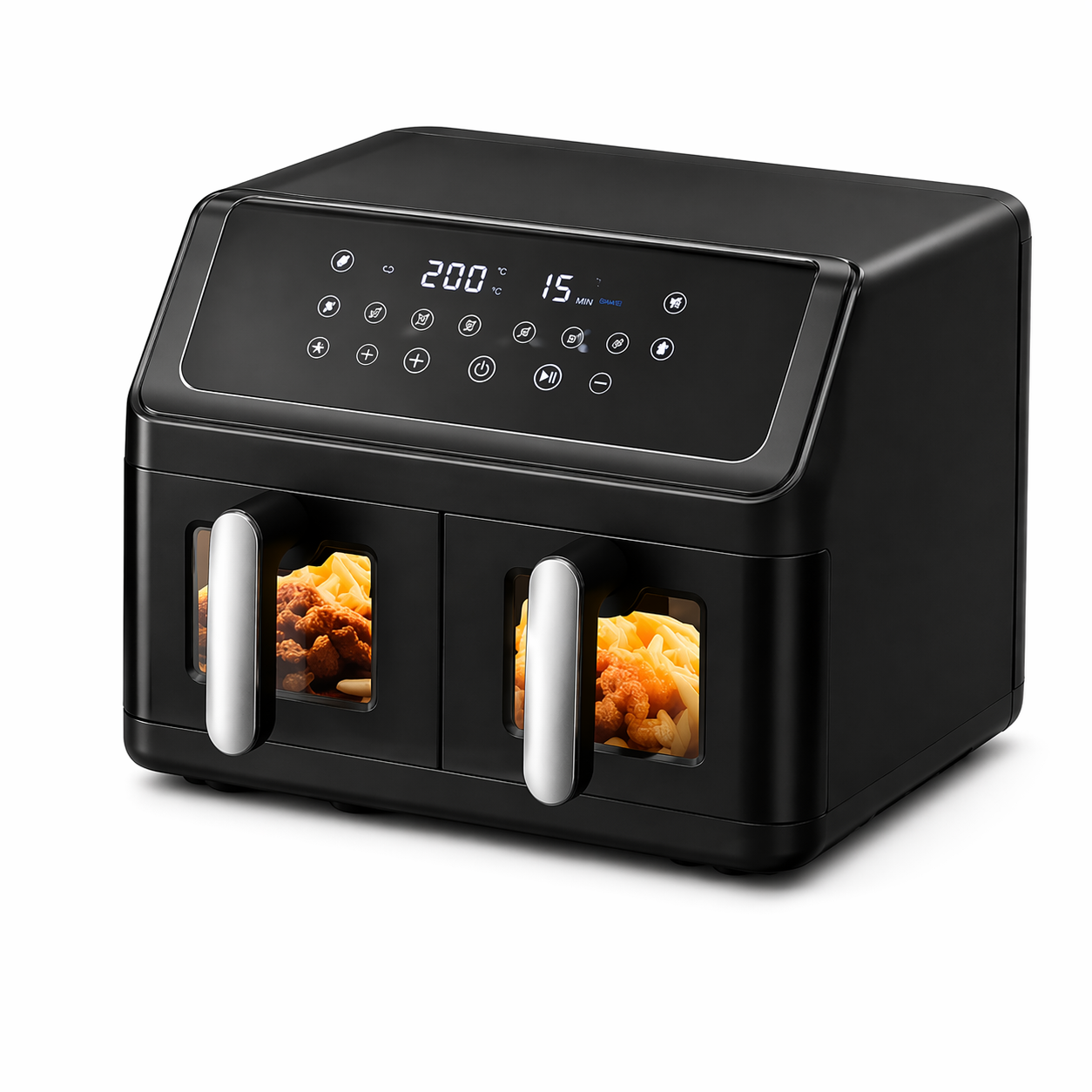 (LLEGANDO 5 DE MAYO) Freidora de Aire Doble Cesta 9L Homestar HM-9001DW