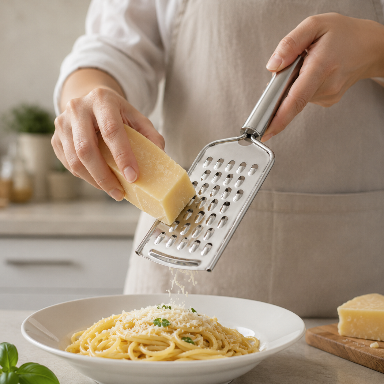 (LLEGANDO 7 DE AGOSTO) Rallador de Acero Inoxidable 24 cm | Ideal para Queso, Verduras, Chocolate y Más | 85110