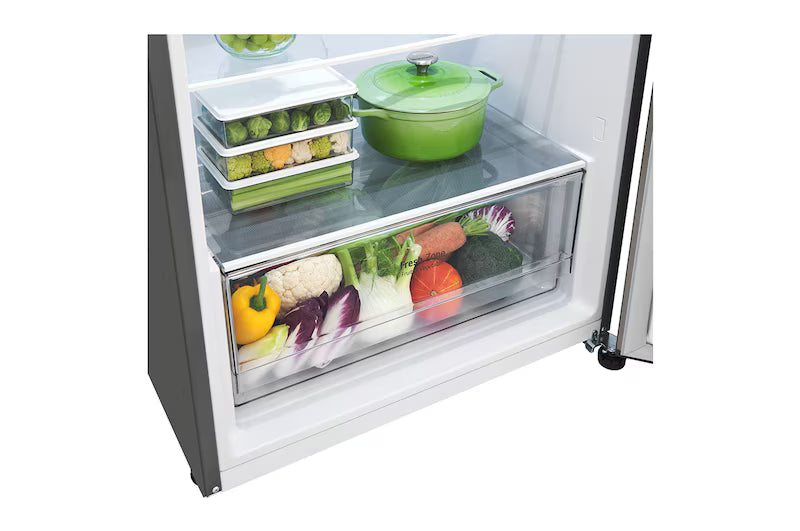 Refrigeradora Top Freezer 9p3 Silver con Dispensador de Agua Door Cooling+ LG VT29WPP LG