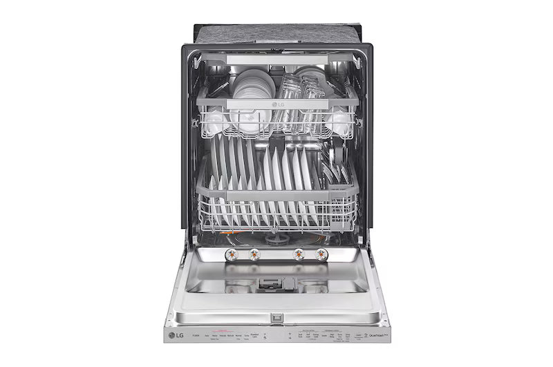 Lavavajillas Lavaplatos 24" QuadWash TrueSteam con ThinQ Wifi de Empotrar LG LDP6810SS