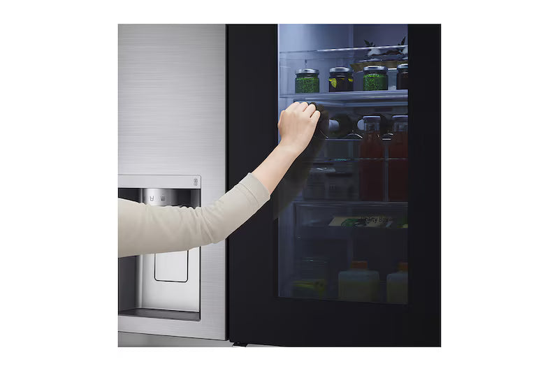 Refrigeradora Side by Side InstaView 22p3 con Dispensador de Agua e Hielo LG VS25XHWC LG