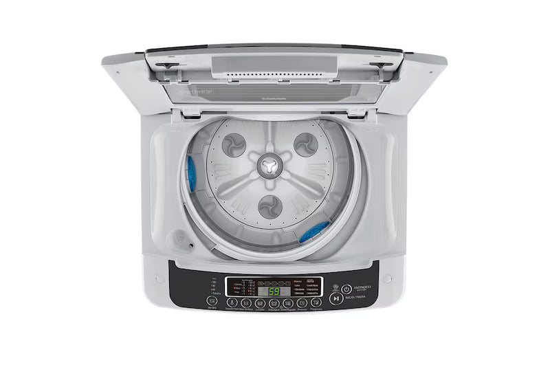 Lavadora Carga Superior 13kg Smart Inverter TurboDrum Pre-Lavado + Normal LG WT13DPBPK LG