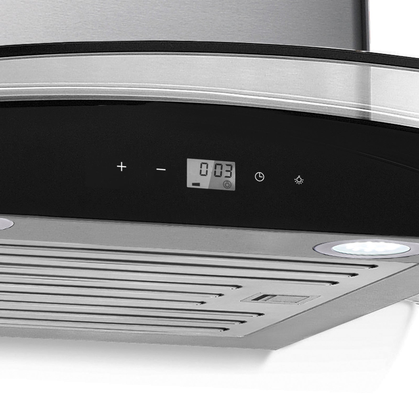 Extractor de Grasa Tipo Campana de Acero Inoxidable Prisma Touch 60 Drija