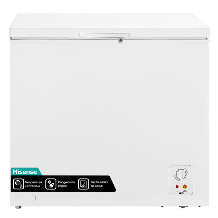 Congelador Horizontal Eléctrico de 7.0 Cu. FT. Hisense FC70D6BWX