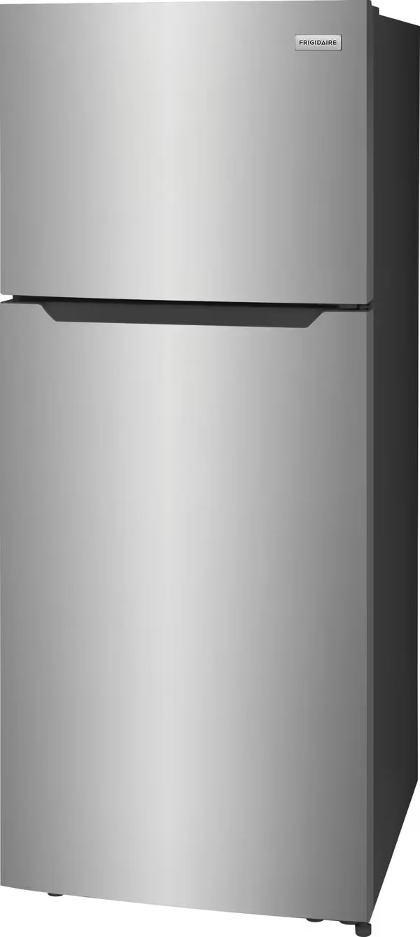Refrigeradora Top Mount Frigidaire FFHT1822UV 18p3 con Congelador Superior Acero Inoxidable | No Frost Nevera.