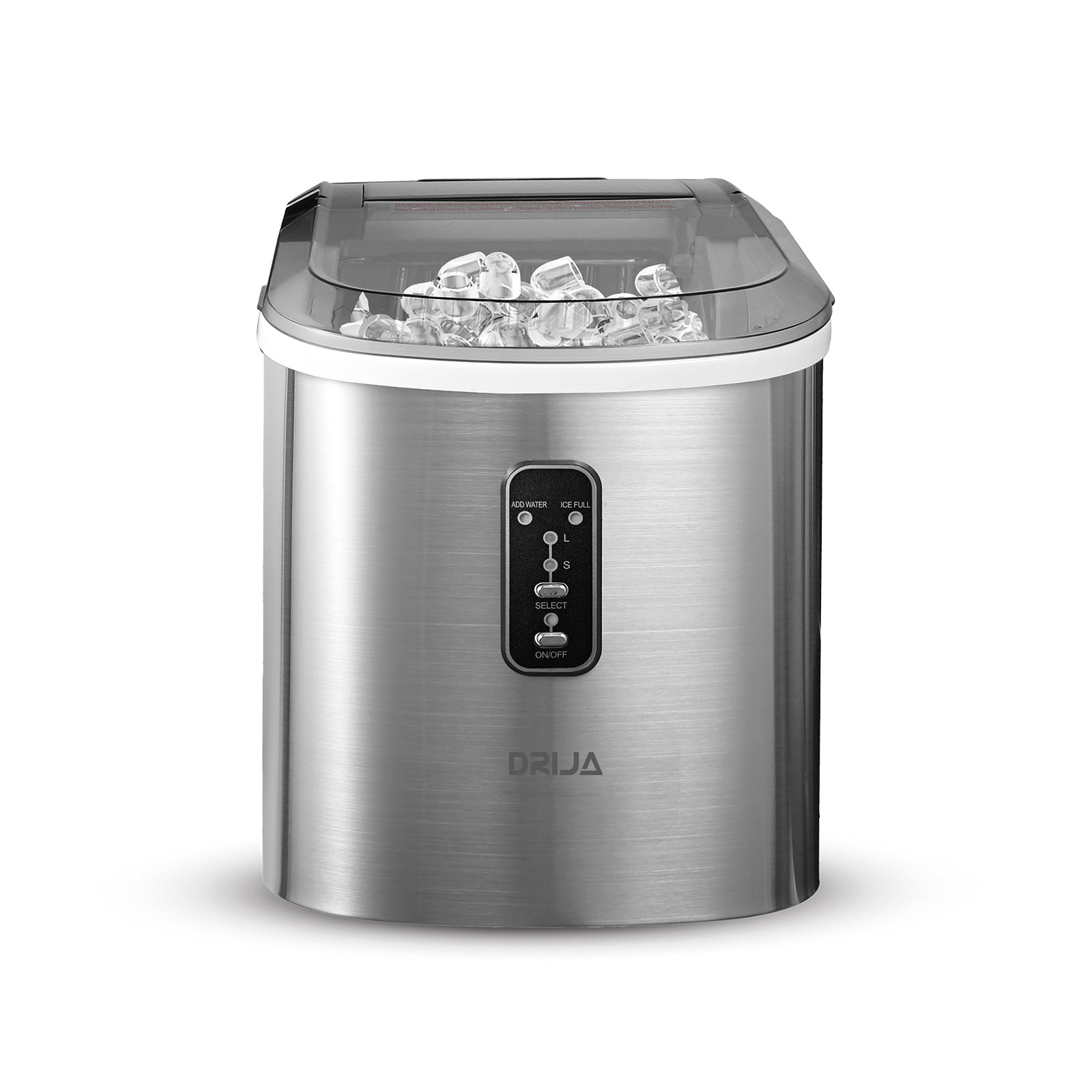 Máquina Fabricador de Hielo 18kg Acero Inoxidable Drija FH18-INOX Máquina de Hielo.