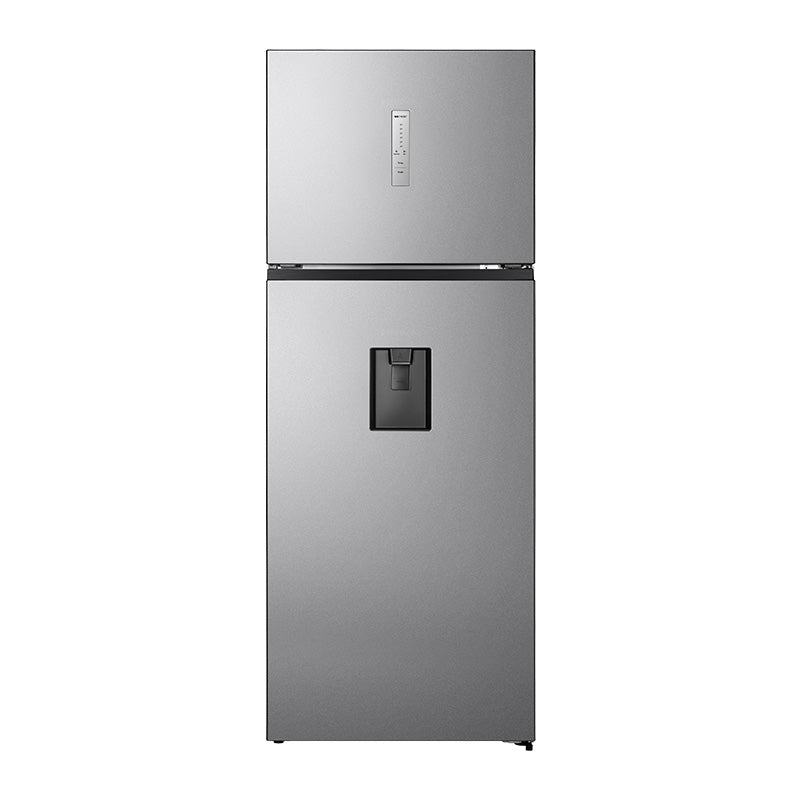 Refrigeradora Top Mount Hisense RT3N461NACA 16.5 Pies³ No Frost con Compresor Inverter, Multi Air Flow y Dispensador de Agua | Acero Inoxidable Nevera.