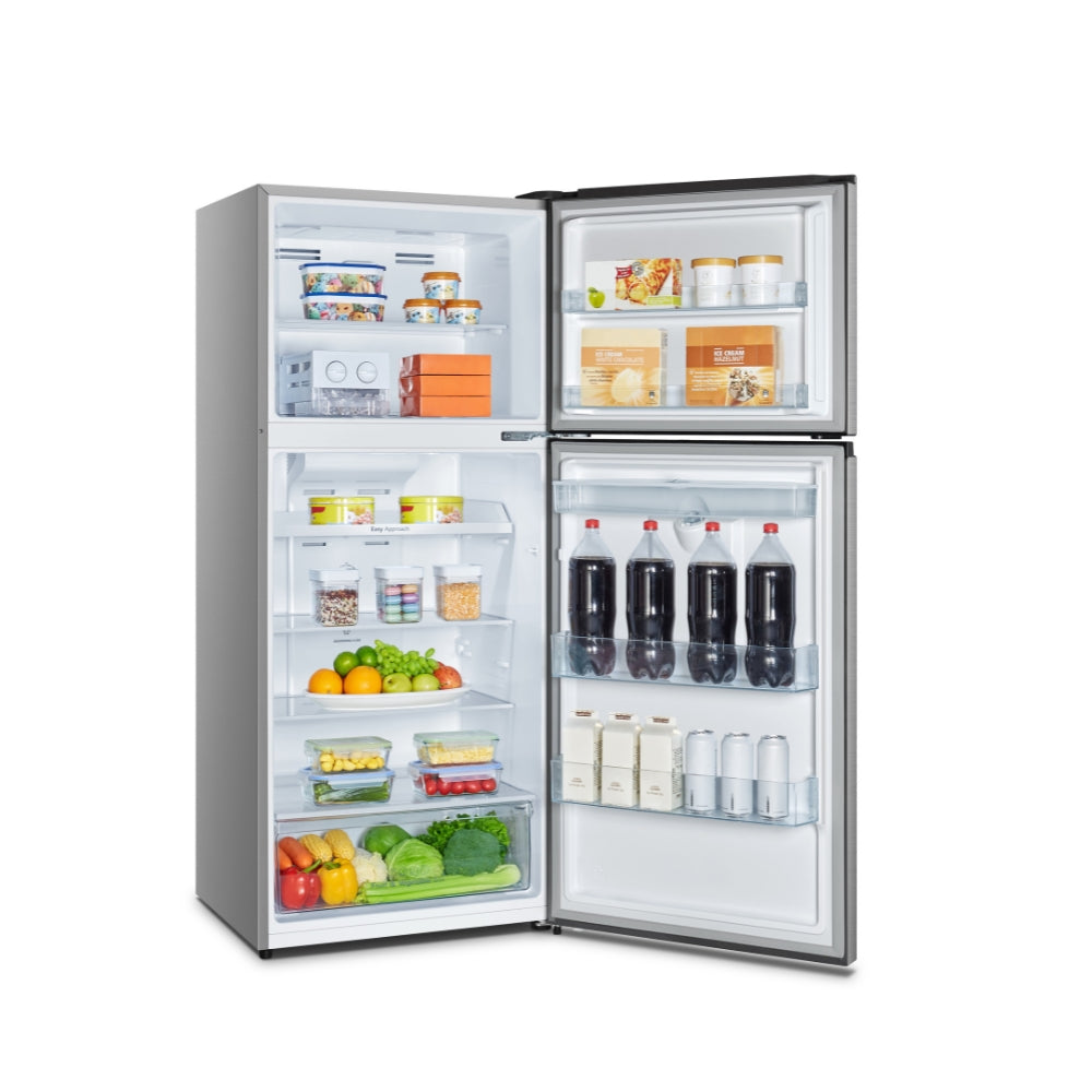 Refrigeradora Top Mount Hisense RT3N461NACA 16.5 Pies³ No Frost con Compresor Inverter, Multi Air Flow y Dispensador de Agua | Acero Inoxidable Nevera.