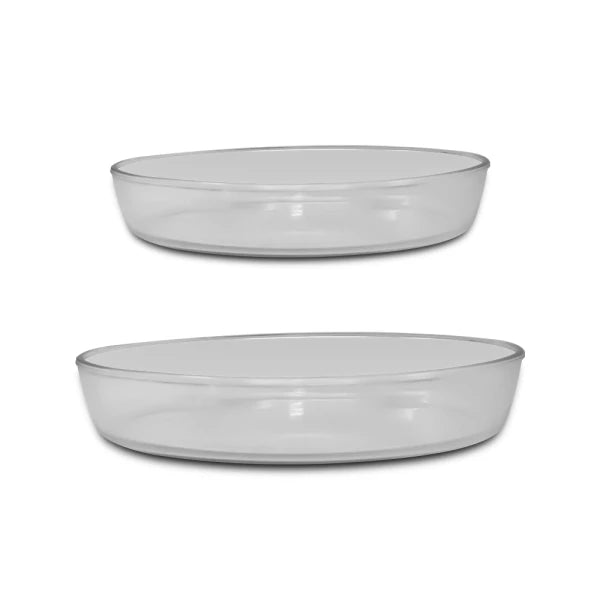 Set 2 Bandejas de Vidrio 2.4L / 3.2L Marinex GD16741621N