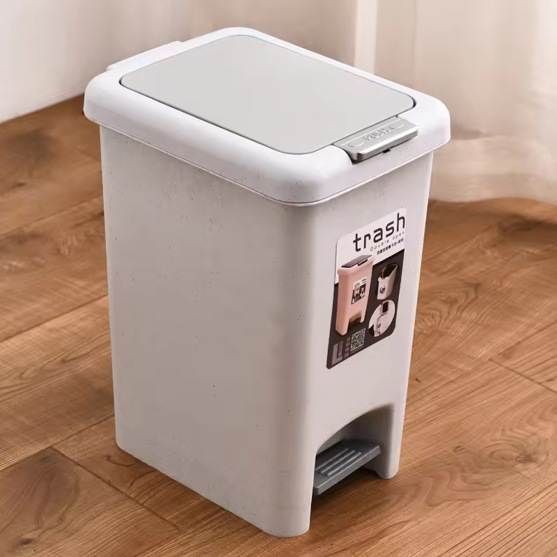 Basurero Tinaco Plástico 15L con Pedal 021-73457