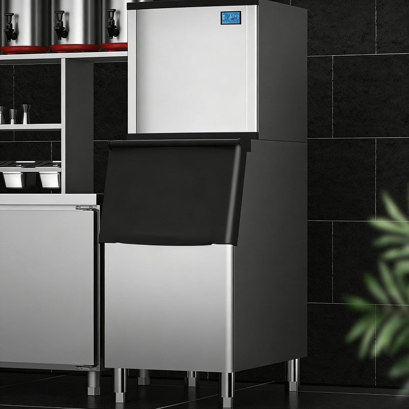 (LLEGANDO 15 DE SEPTIEMBRE) Máquina de Hielo Industrial 250kg/24h con Depósito de 150kg | HX-IM250
