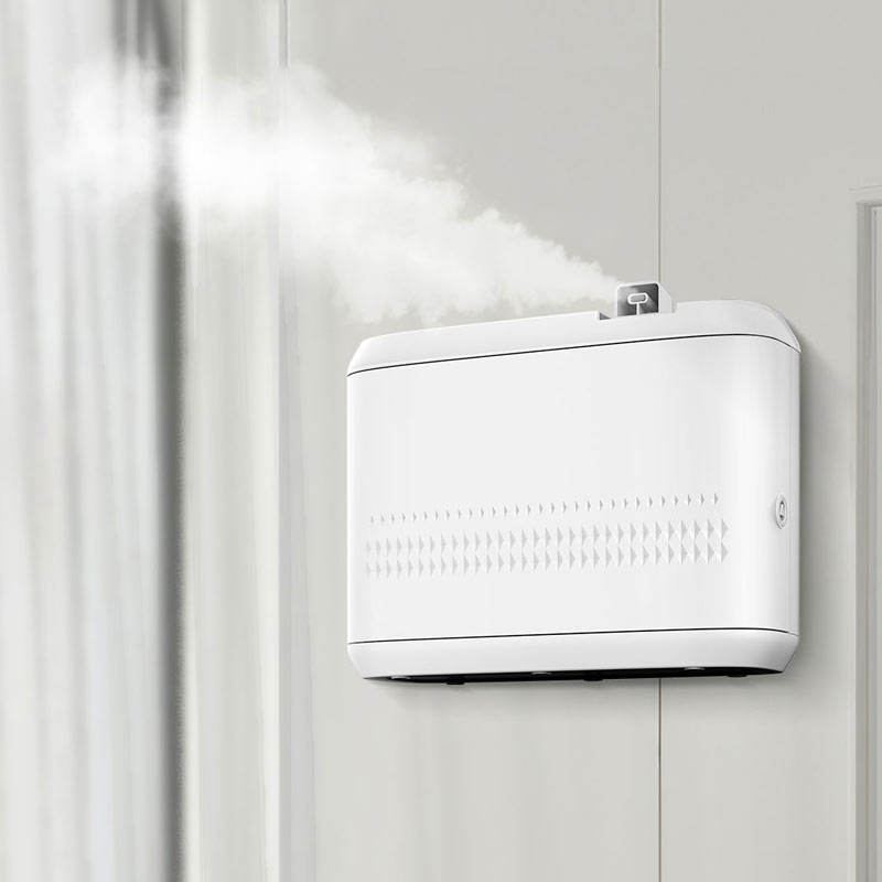 Difusor de Aromas de Aceites Esenciales Industrial Eléctrica Capacidad 850ml Cobertura 830m2 Blanco Compatible con APP Móvil y Bluetooth A305L
