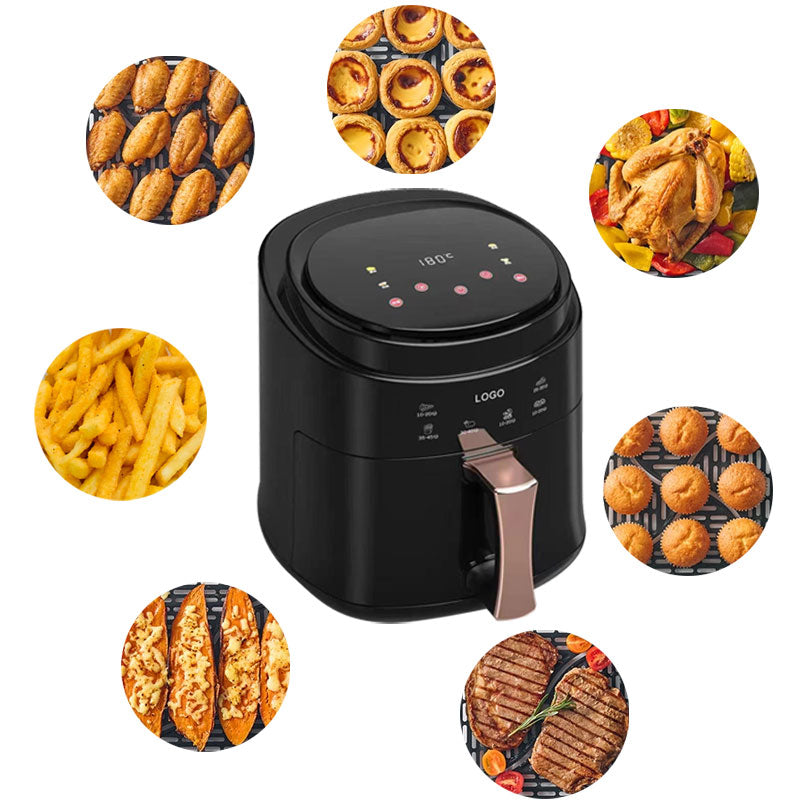 Freidora de Aire Digital 6L 900W Homestar HS-689