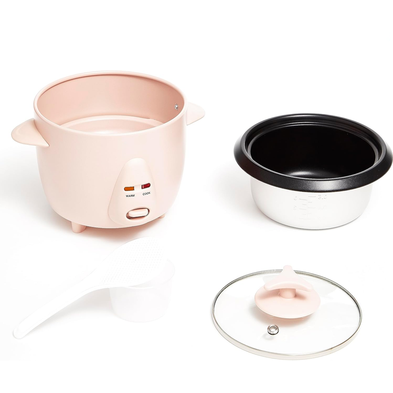 Arrocera Eléctrica 1.5L Rosado Lotus LT-C1121-PNK