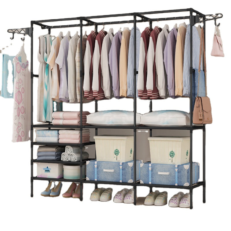 (LLEGANDO 27 DE MARZO) Perchero Tendedero de Ropa Multifuncional Moderno 173x160x36cm FSK10950